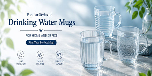 Popular Styles of Drinking Water Mugs for Home and Office (And Why Ceramic Still Wins)