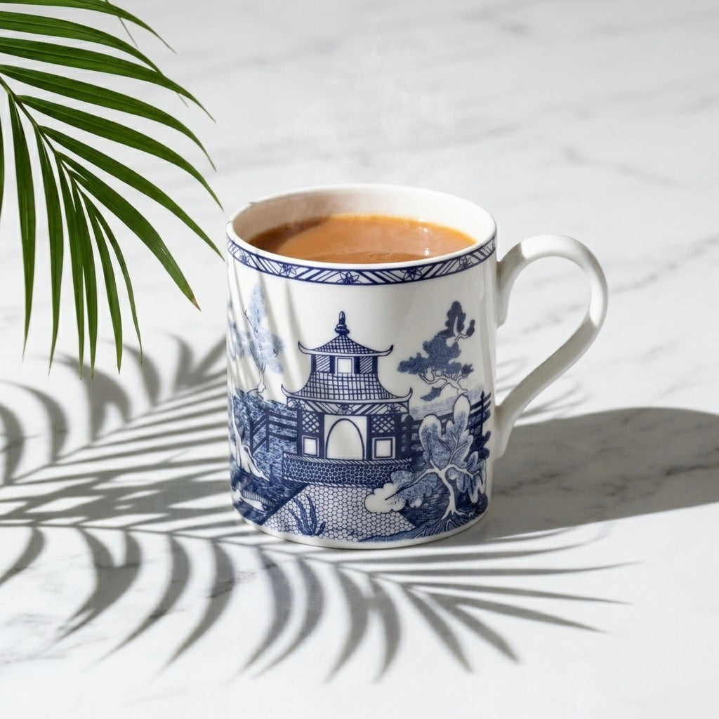 Balmoral Willow Mug Bone China Milk Mugs My Store