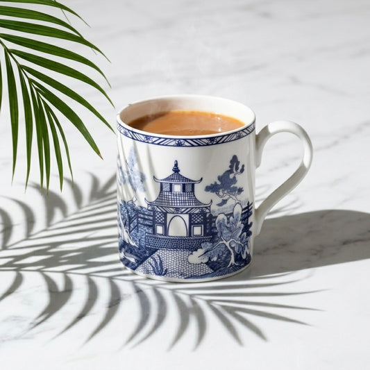 Balmoral Willow Mug Bone China Milk Mugs My Store