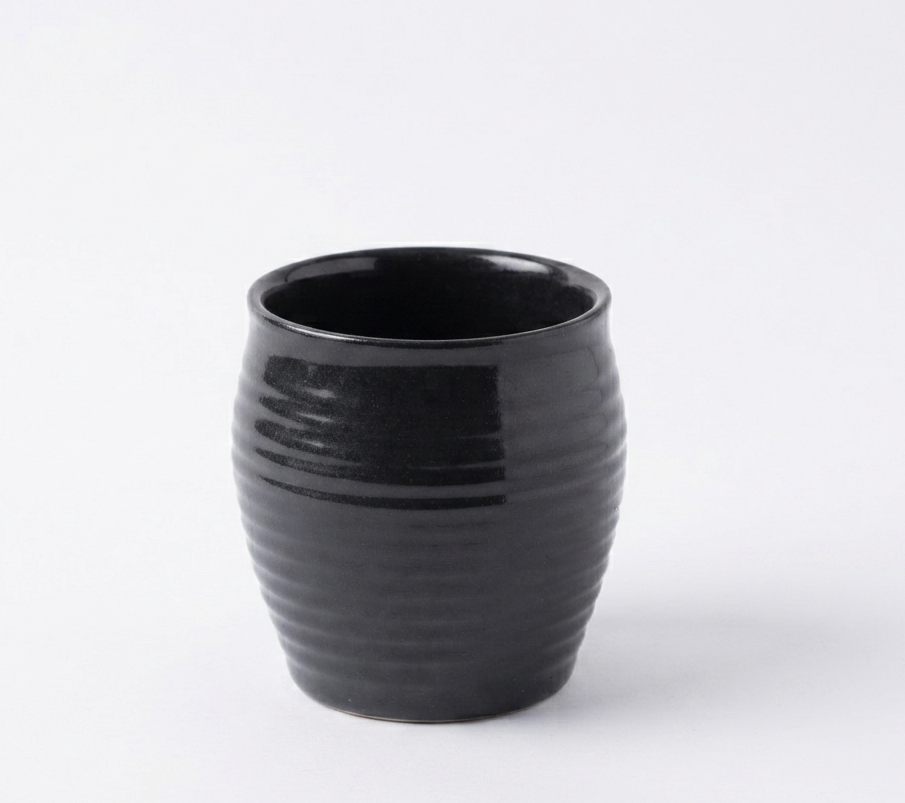 Kulhad Chai Set of 6 in Black My Store