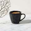DATA Veda Mugs in Black, Set of 6 Dandy Lines by DATA
