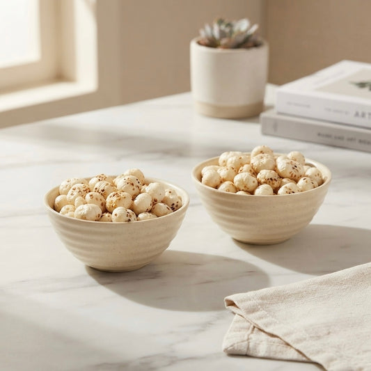 Snack Bowls, Porcelain, Set of 2
