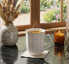 Classic White Mug with Gold Line-Milk Mug bone china My Store