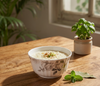 Crown Multicolor Butterfly Bowls in white fine bone china with vibrant butterfly artwork