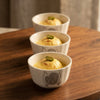 Crown Bowls with Pure Platinum Leaf in white fine bone china with elegant platinum leaf design
