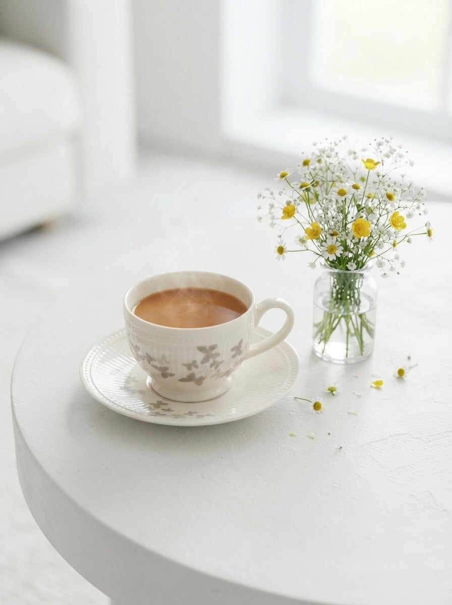 Crown Cups and Saucers with Butterfly-Cup & Saucer Sets Online My Store