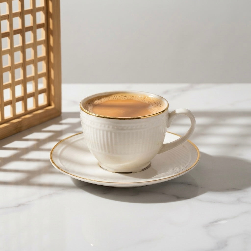 Crown Pure Gold Coffee Mugs & Tea Cups, Set of 12 My Store