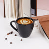 DATA Veda Mugs in Black, Set of 6 Dandy Lines by DATA