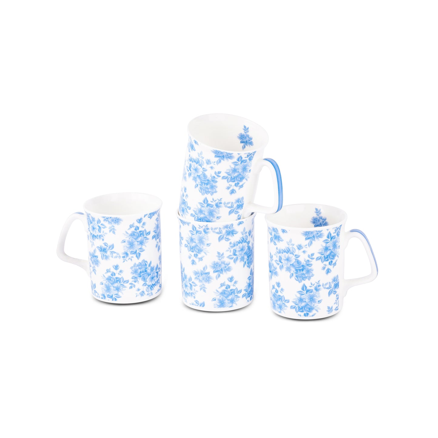 Marlborough Blue Garden Mug-milk mugs