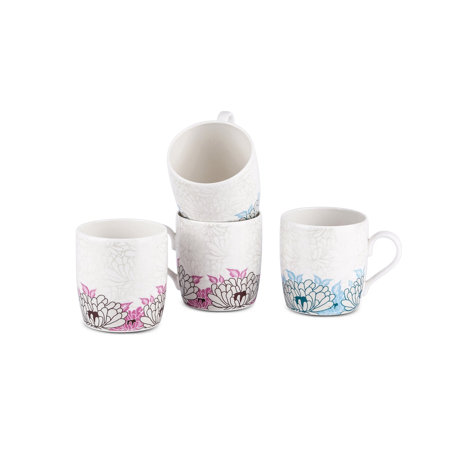 New Ray Garden Grace in Pink and Blue-stylish milk mug