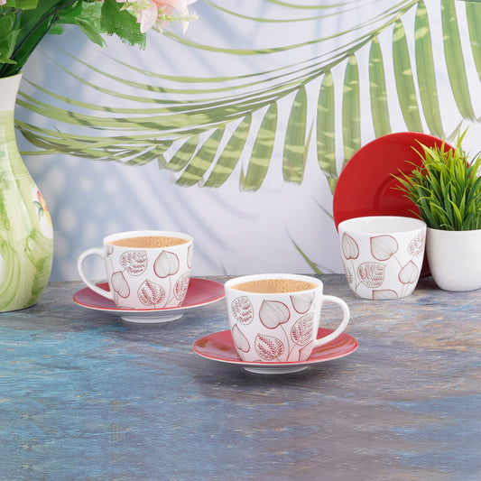 Royal Red Spades-Stylish Tea Cup set