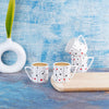 Puja Abstract Dots Coffee Mugs My Store