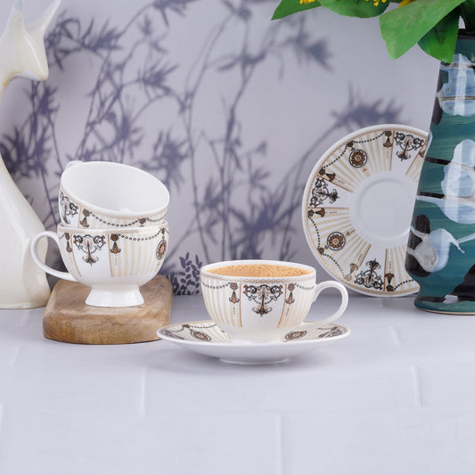 Yana Gold Carpet-collection tea cup set