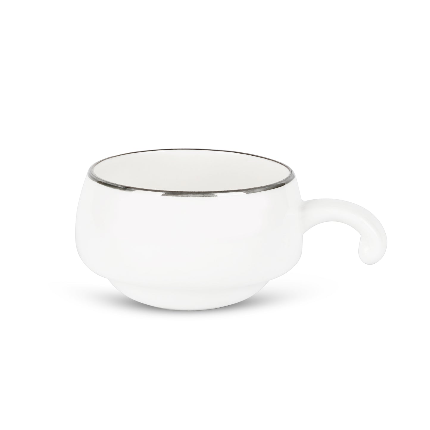 Lilliput in White with Platinum Cups and Saucers My Store