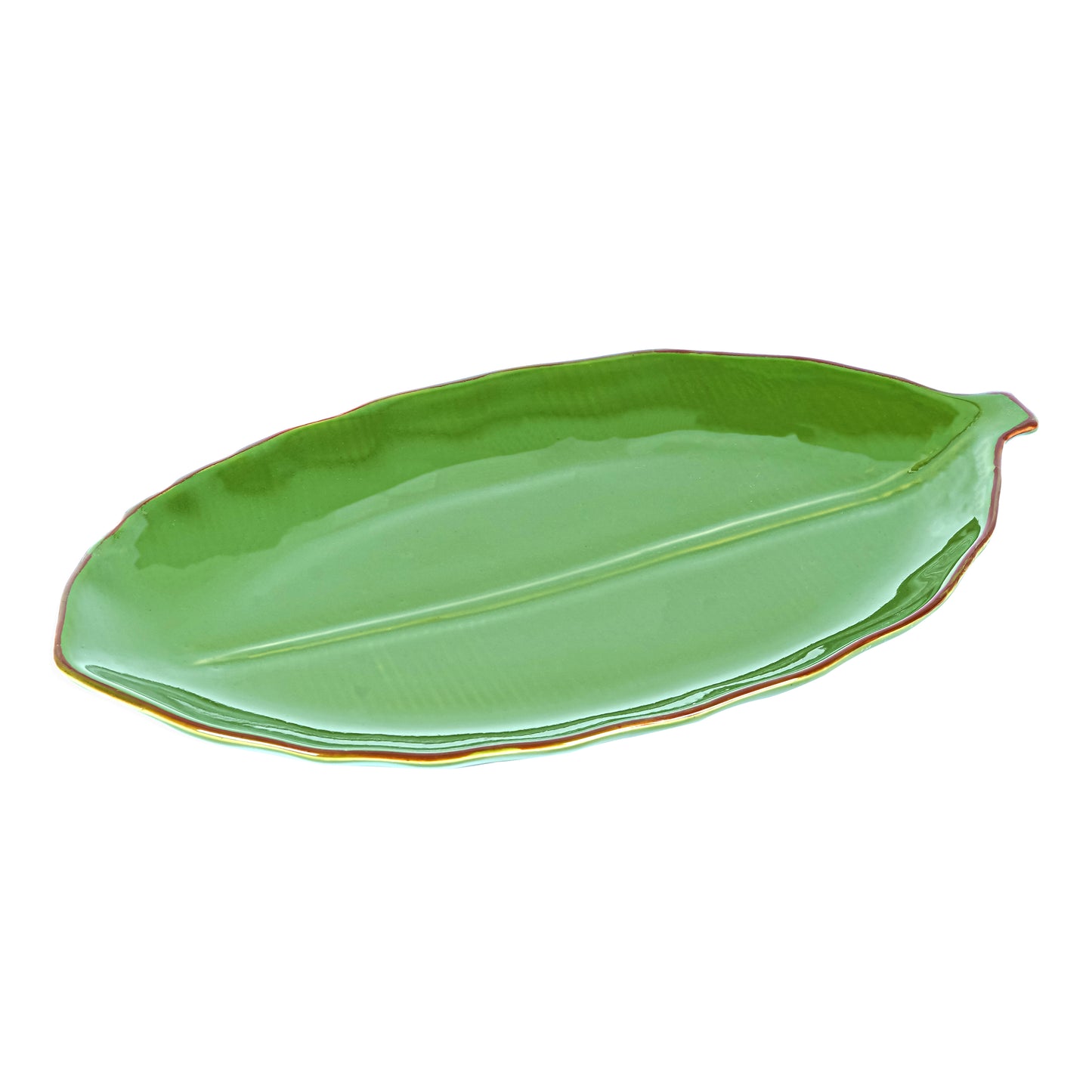 Large Tropic Leaf Platter