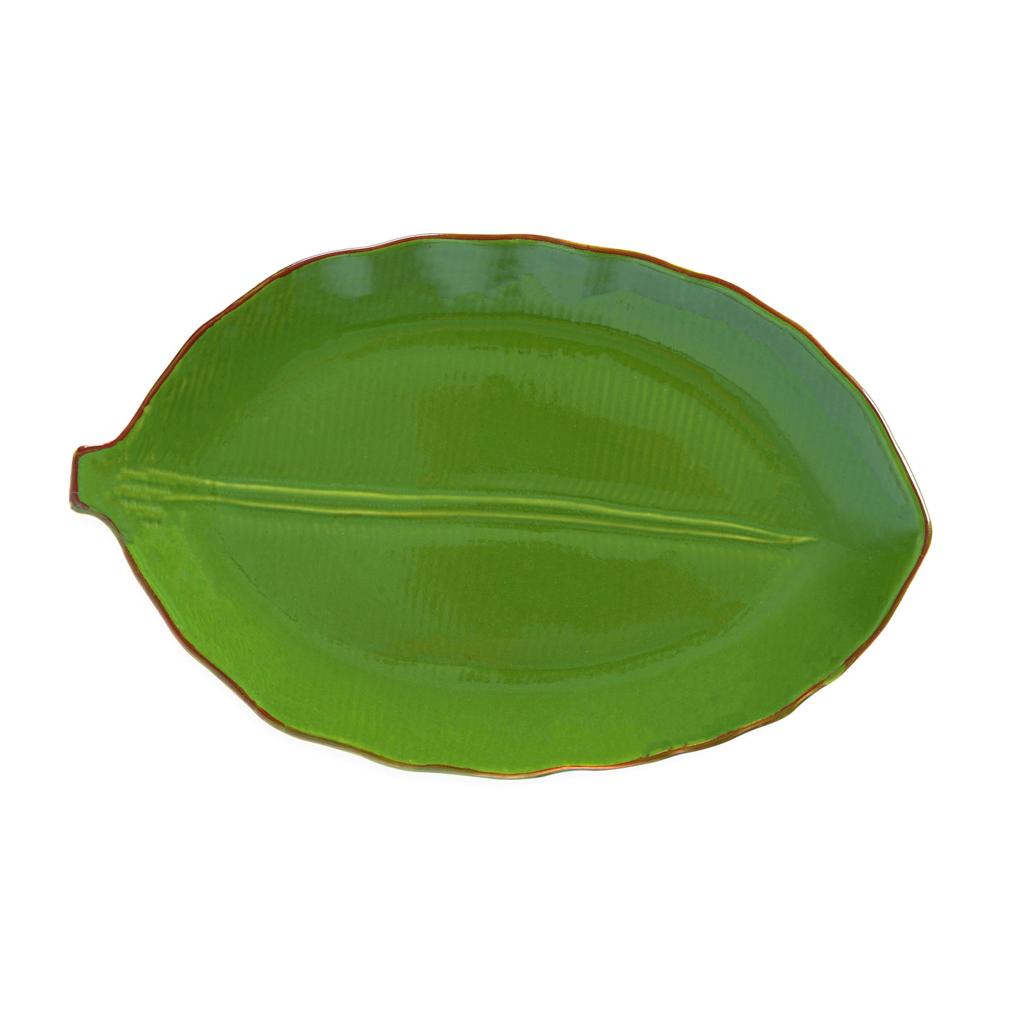 Large Tropic Leaf Platter