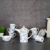 Chintz Blue Coffee Set-Bone China Coffee Set My Store