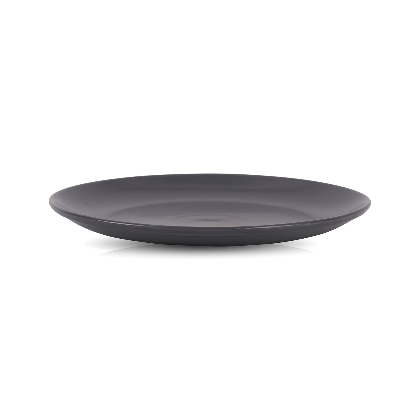 DATA Sattva Grey Matt Full Plates, Set of 2