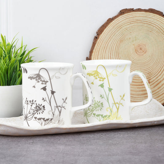 Marlborough Forrest Flower Mug-stylish milk mug