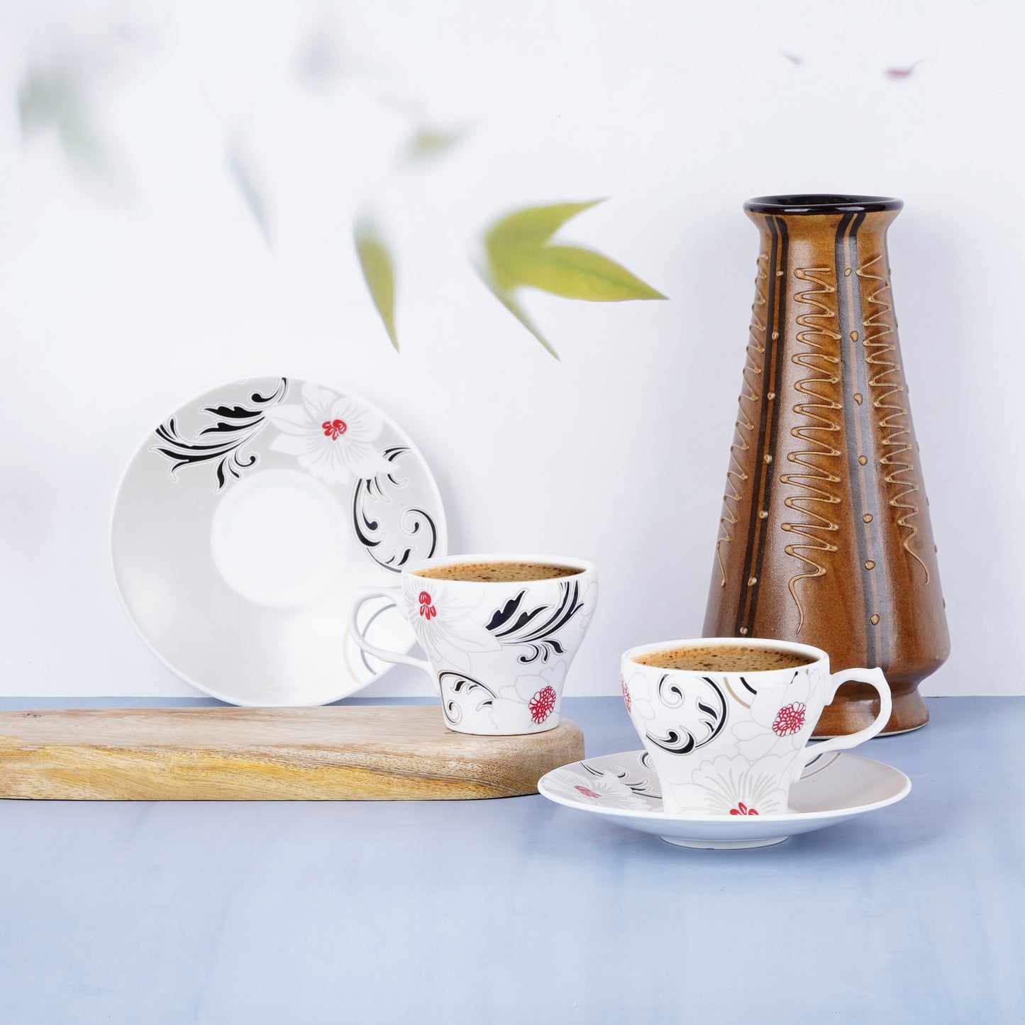 Liza Blossom Bliss Bone China-stylish cup & tea set