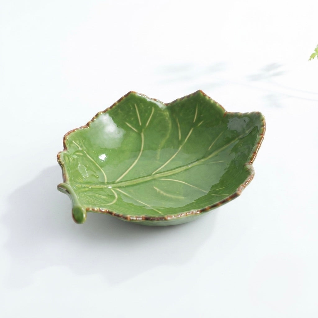 Leaf Forest Large Bowl (Pack of 1, Green) My Store