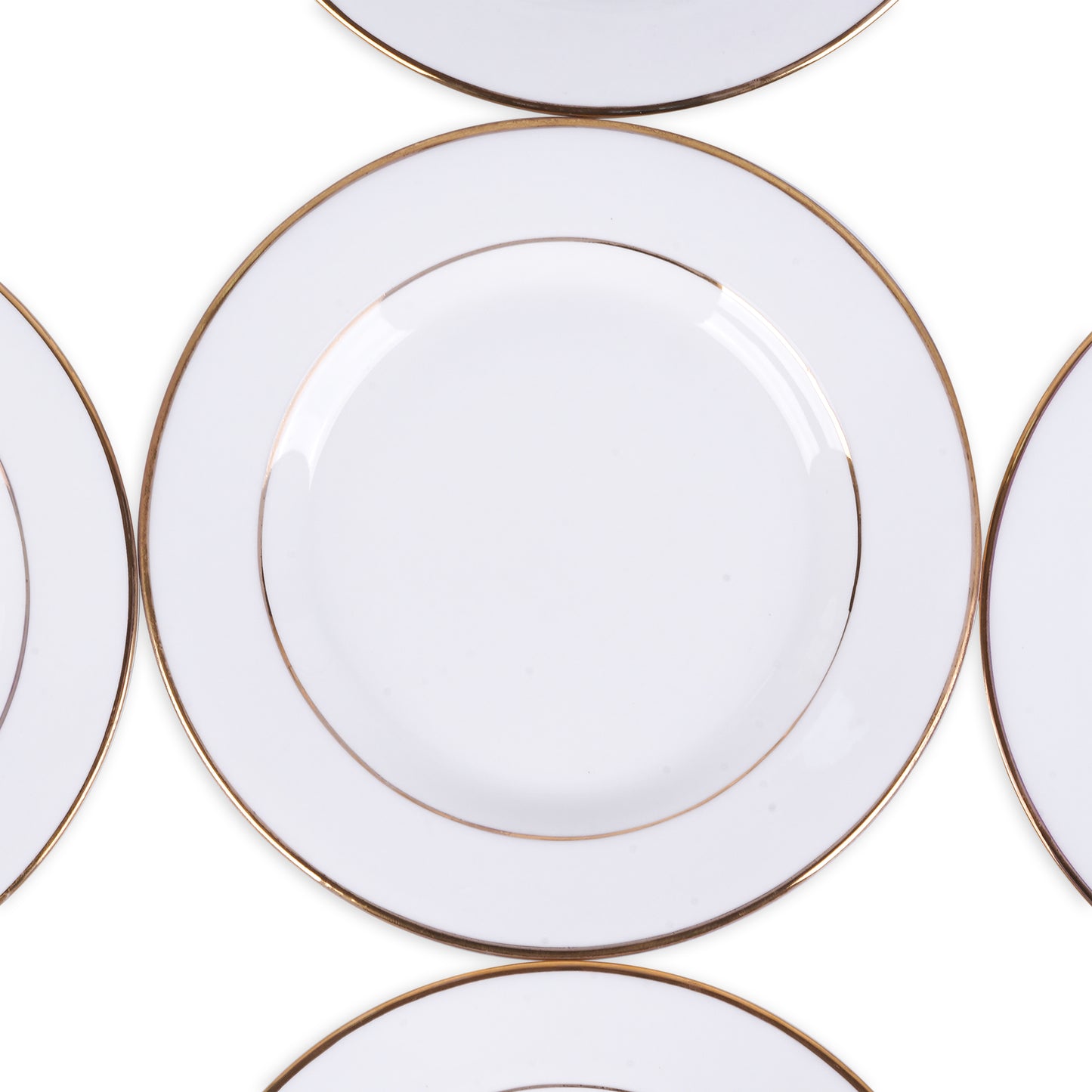 Gold Line White Fine Bone China Dinner Set – 20 Pc My Store
