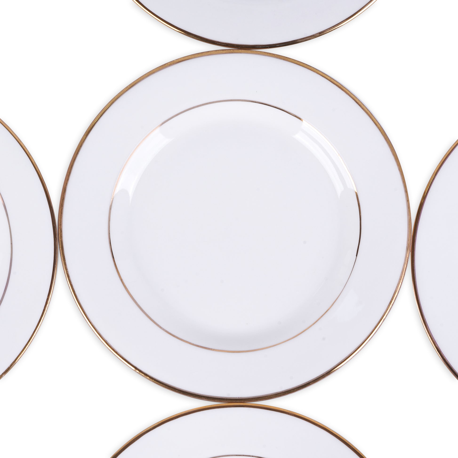 Gold Line White Fine Bone China Dinner Set – 20 Pc My Store