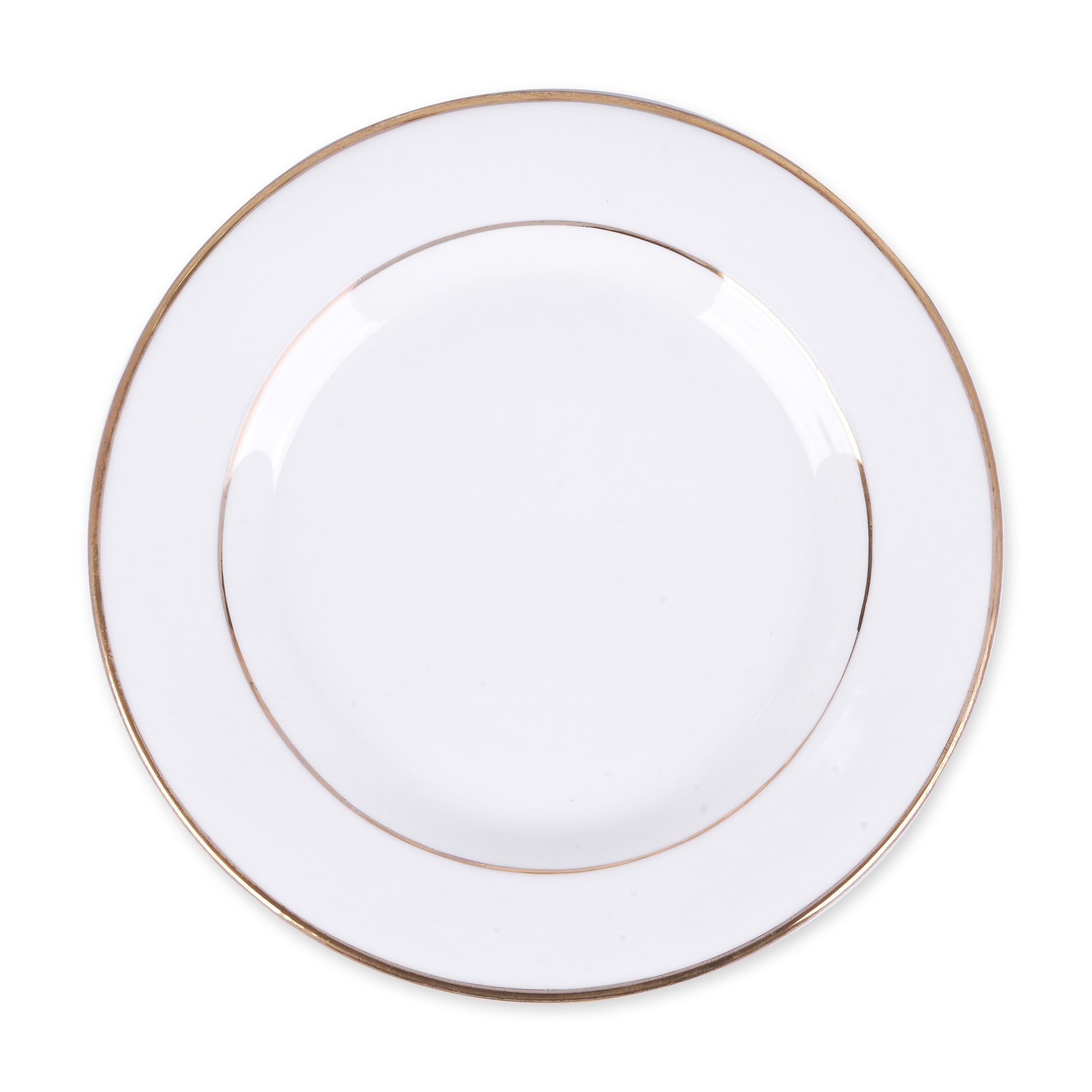 Gold Line White Fine Bone China Dinner Set – 20 Pc My Store