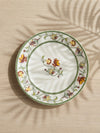 Heritage Quarter Plates with classic blue ornamental pattern on white fine bone china