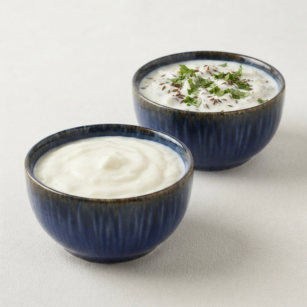 Blue Fine Bone China Veg Bowls with smooth white interior and stylish blue exterior design