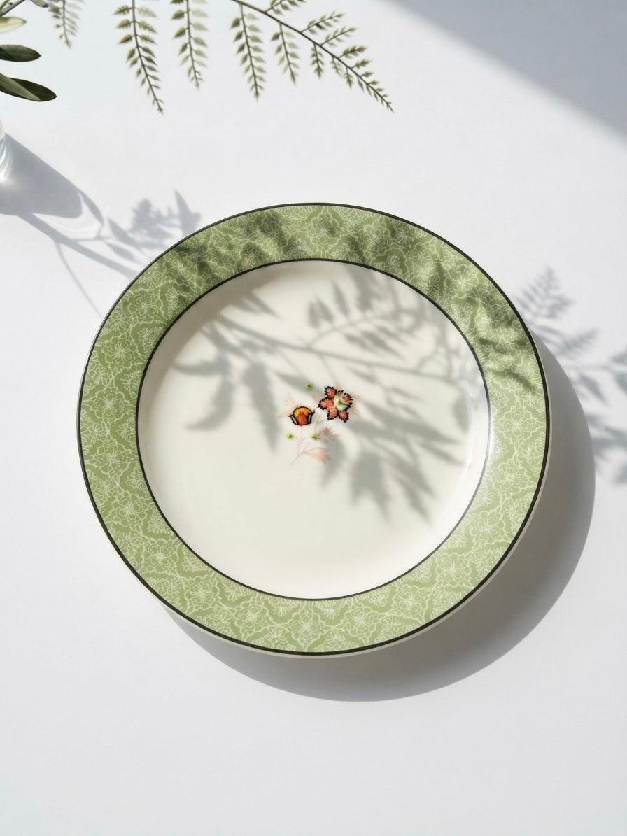 Kerala Floral Full Plates, Pack of 2