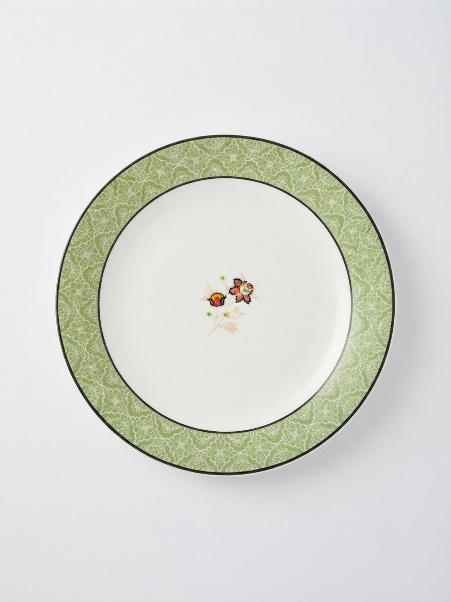 Kerala Floral Full Plates, Pack of 2