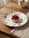 Kerala Floral Quarter Plates, Pack of 2