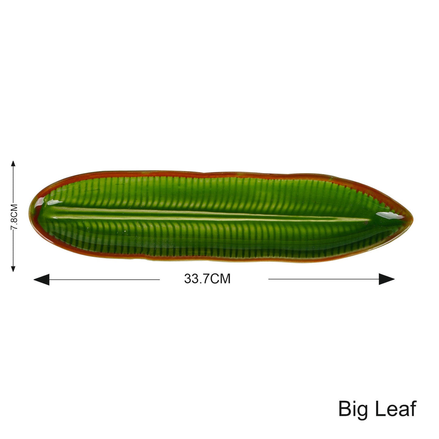 Fern Leaf (Medium) Platter in Green