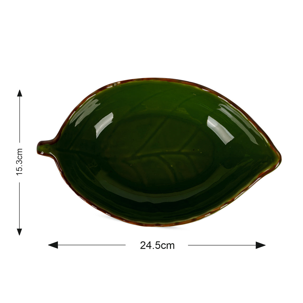 Large Leaf Shape Bowl