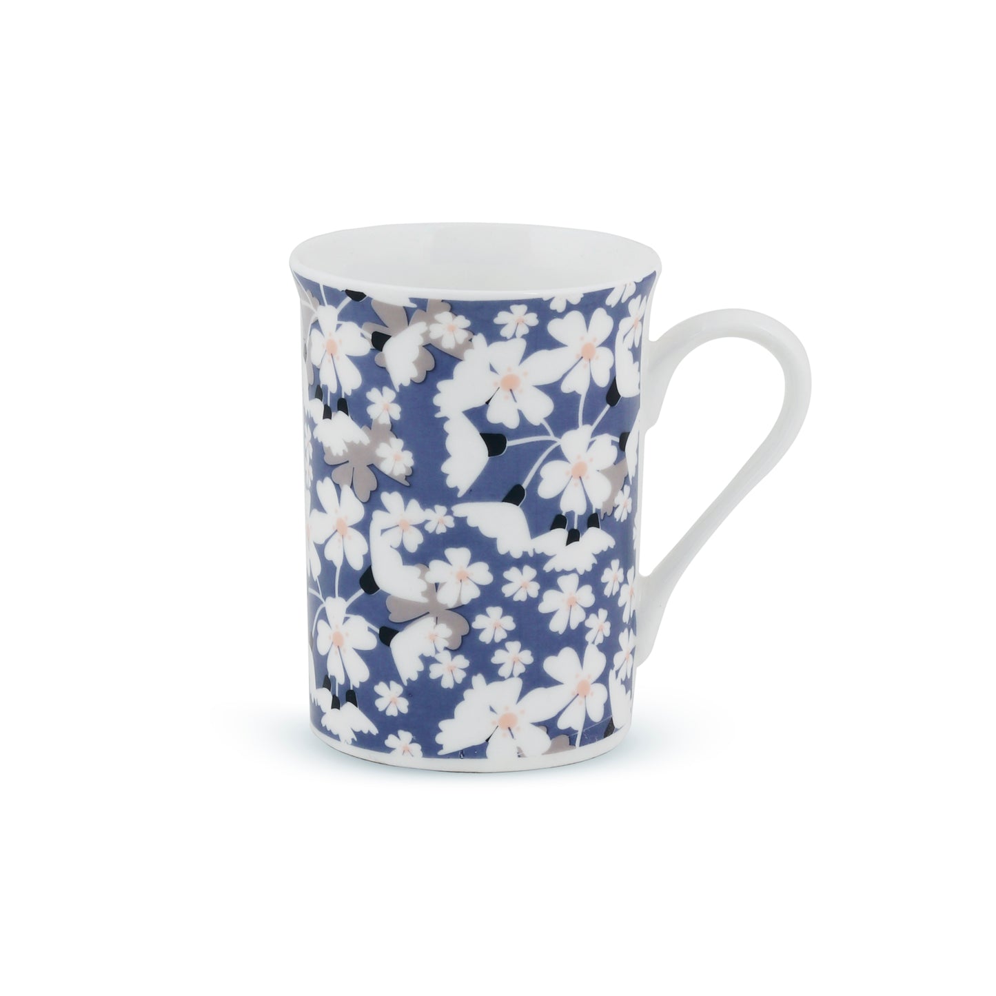 Panama Mug with Medley Flowers-stylish milk mugs