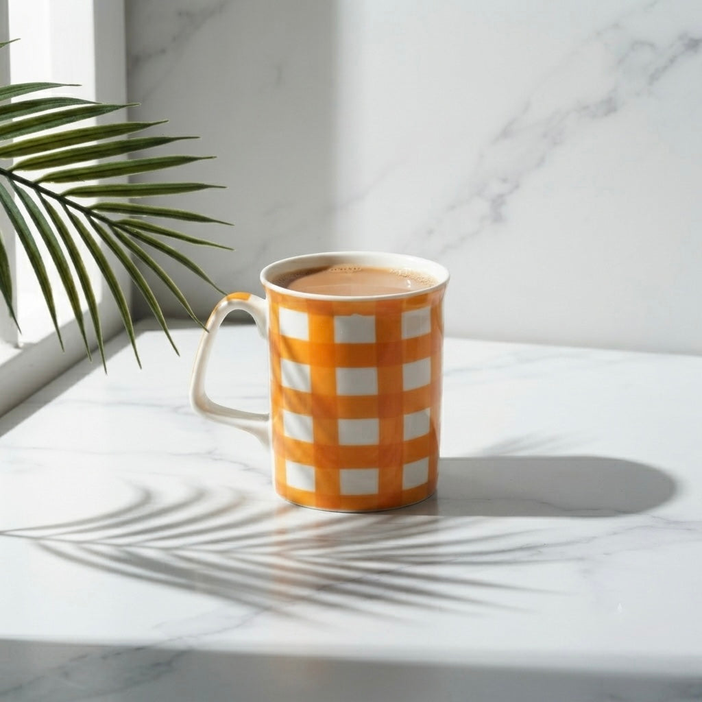 Marlborough Multicolour Lines Mug-stylish milk mug My Store