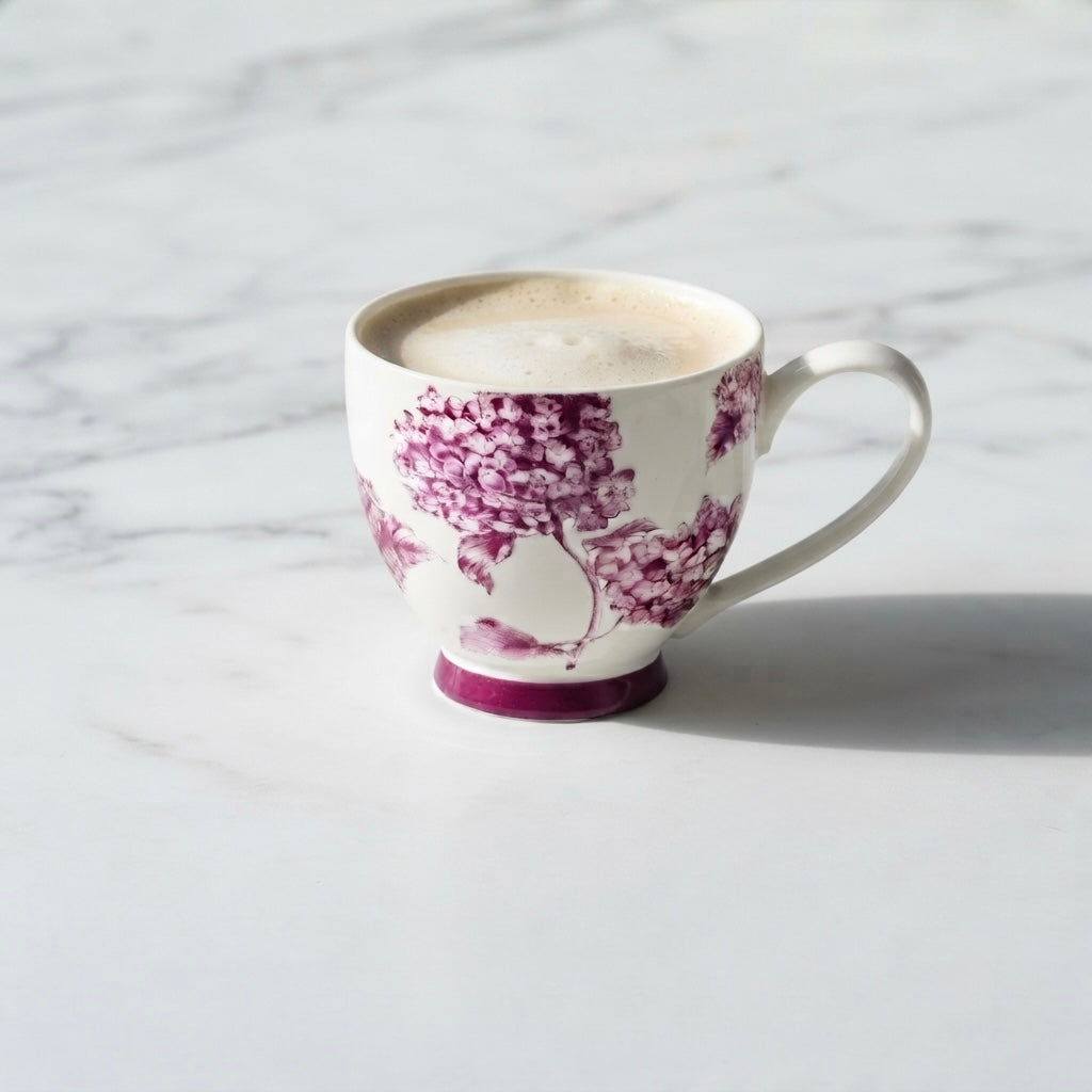 Noah Mugs in Purple Bloom (Pack of 2) My Store