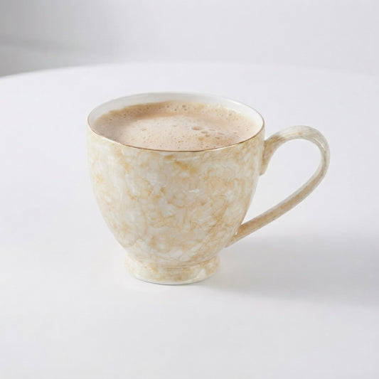 Noah Marble Luster Mugs with Pure Gold (Pack of 2) My Store