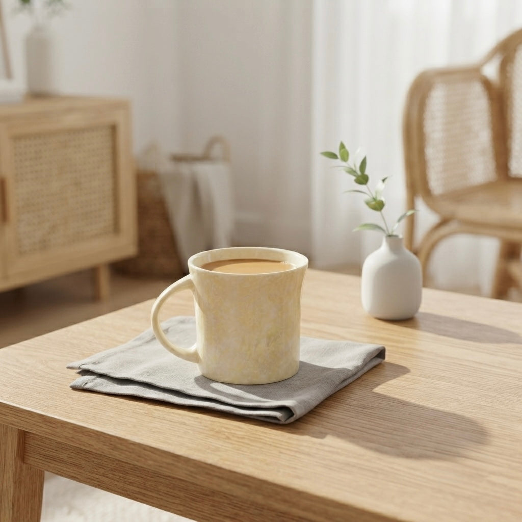 Oxford Medium Swiss in Yellow Luster-coffee mugs My Store