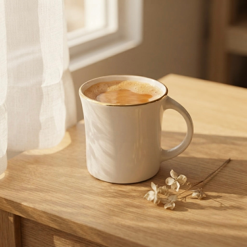 Oxford Medium with Gold-coffee mugs My Store