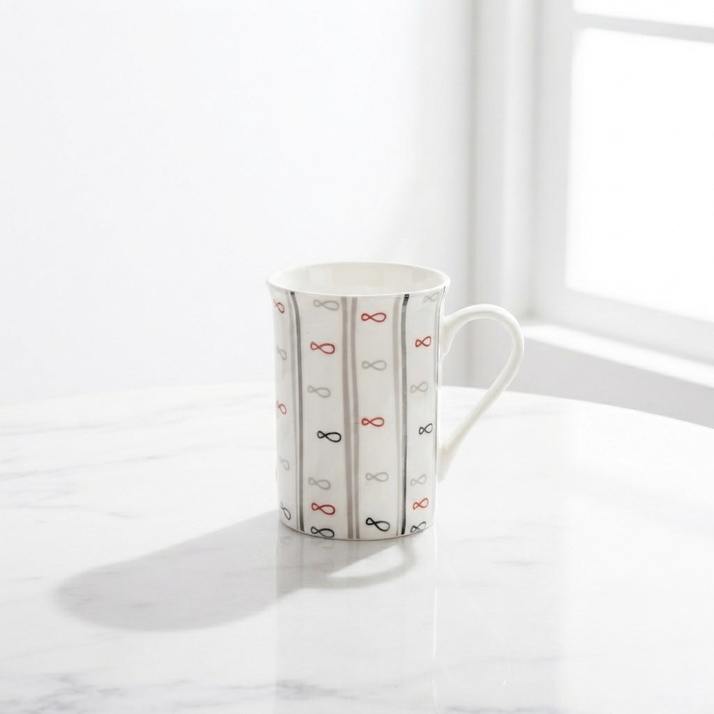 Dandy Lines Panama Mug with Abstract Design My Store
