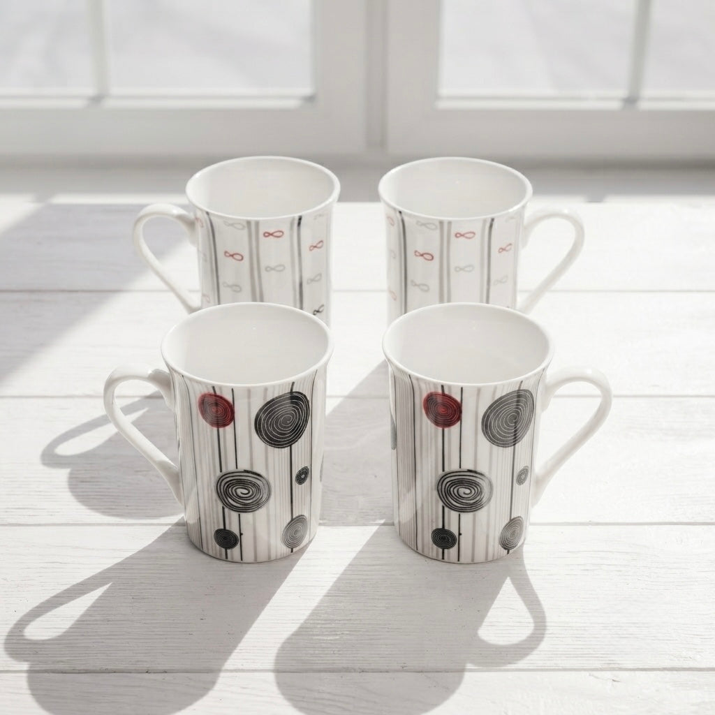 Dandy Lines Panama Mug with Abstract Design My Store