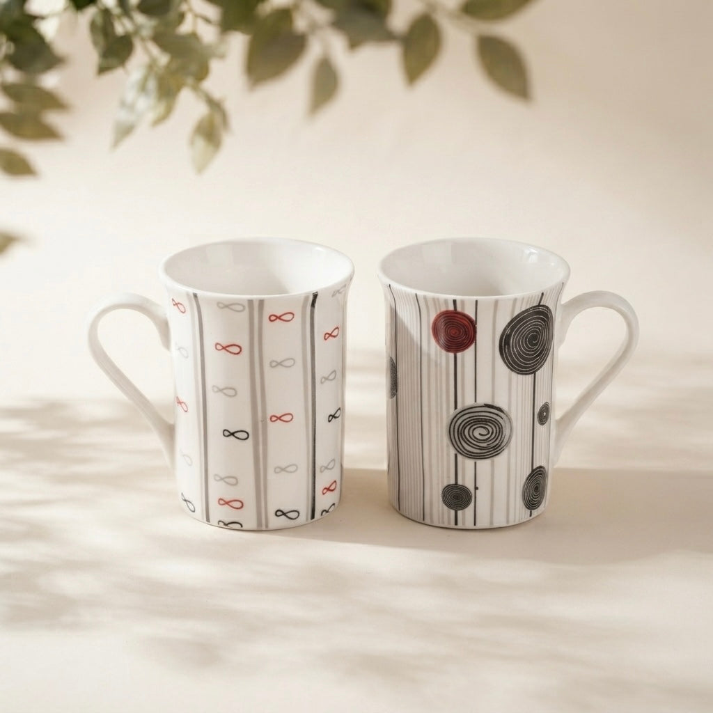 Dandy Lines Panama Mug with Abstract Design My Store