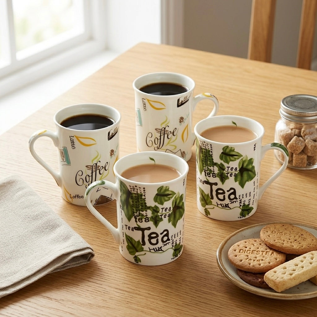 Panama Tea and Coffee Design Mug-milk mug collection My Store
