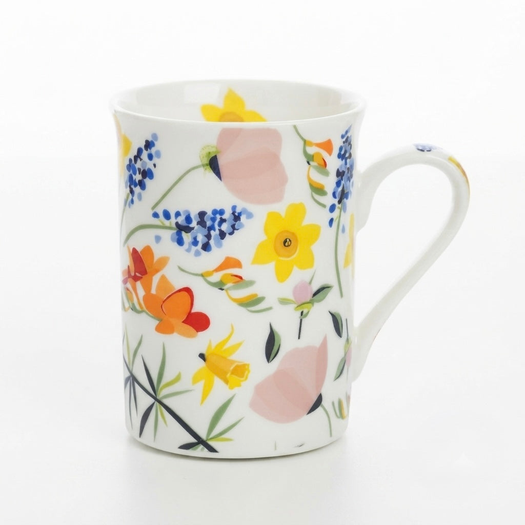 Dandy Lines Panama with English Multicolour Flowers My Store
