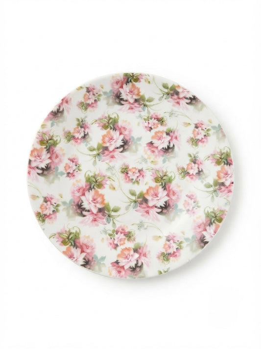 Pink Garden Quarter Plates, Pack of 2