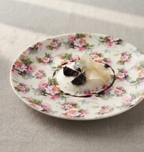 Pink Garden Full Plates, Pack of 2