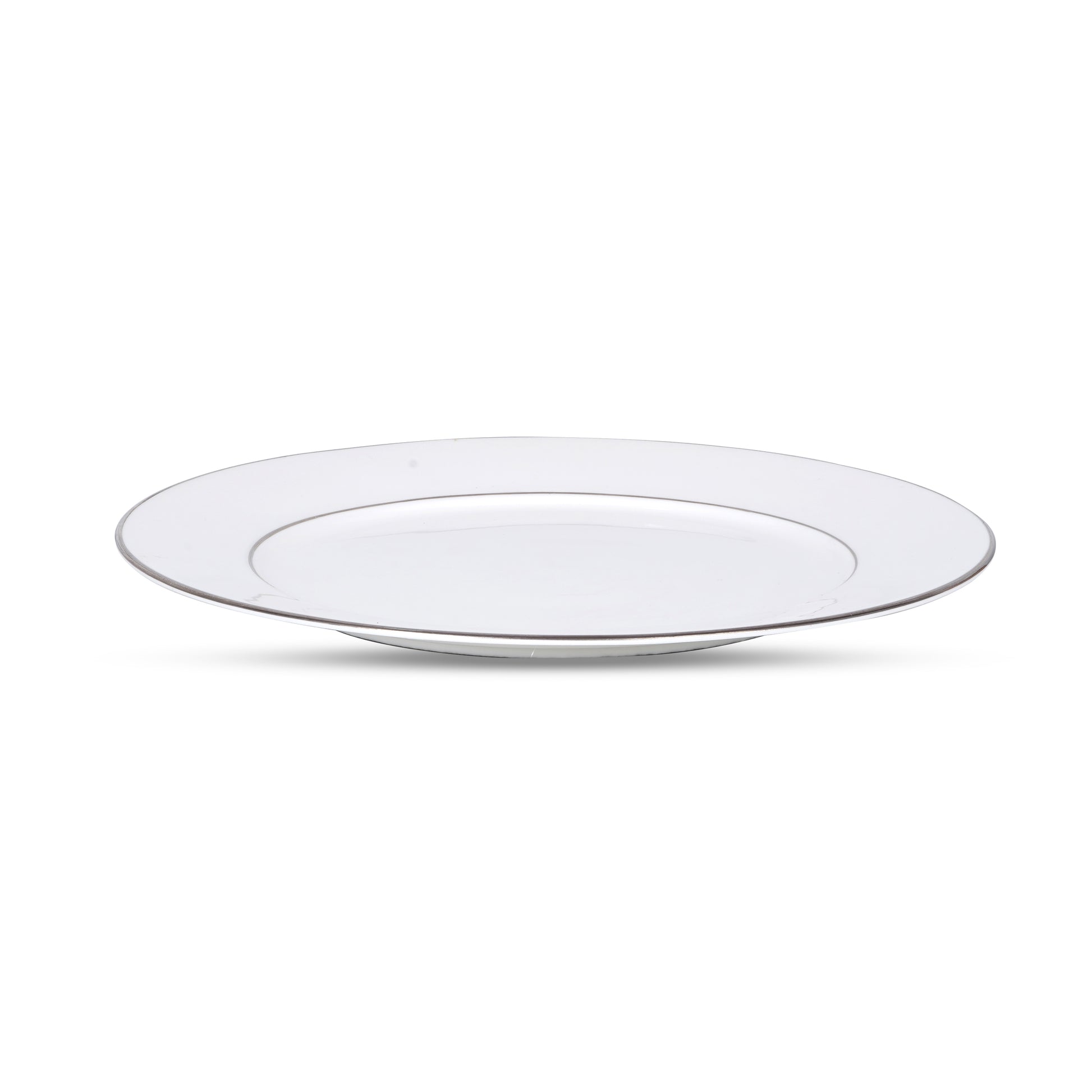 Elegant Full Plates with Pure Platinum for everyday dining and festive occasions