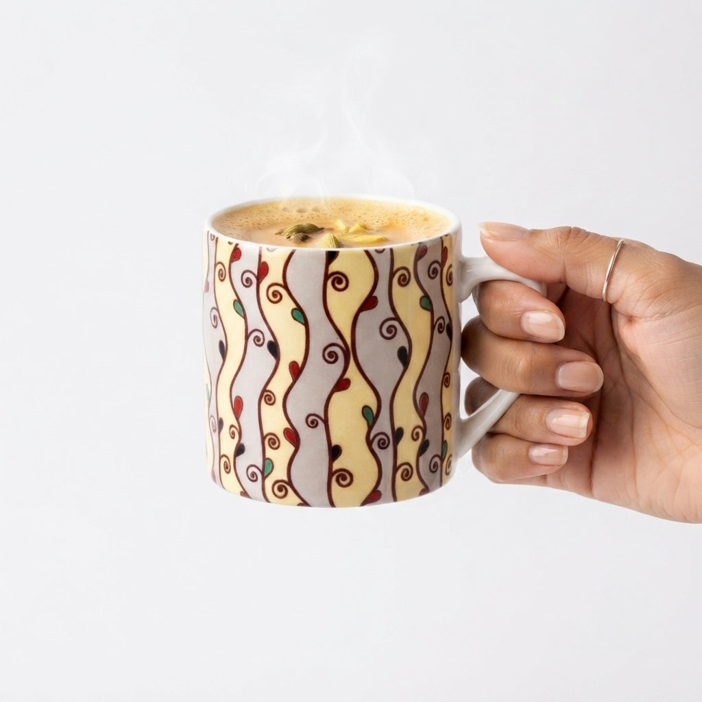 Puja Leaf Climber (Coffee Mugs, Pack of 6) My Store